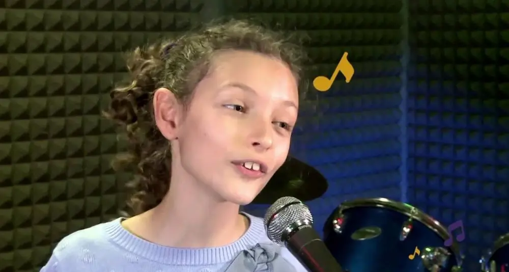 Oceane, una dodicenne roveretana a Sanremo