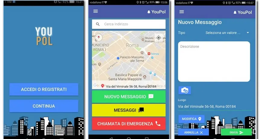 Arriva la app della polizia per segnalare bullismo e spaccio