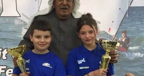 Piccoli velisti della Fraglia sul podio in Kuwait
