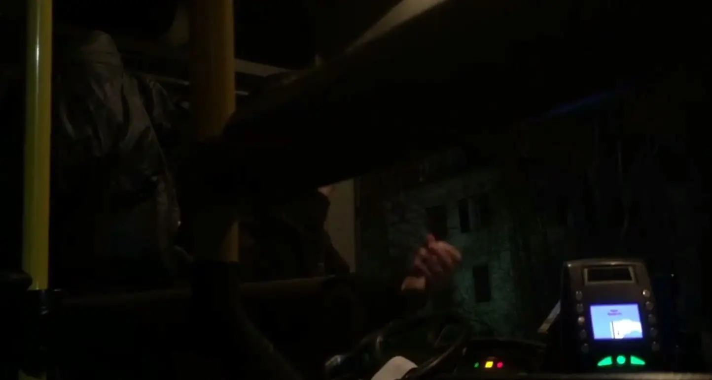 Lite sul bus, turista blocca la corsa