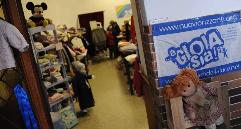 Un «Charity Shop» nel convento dei frati francescani