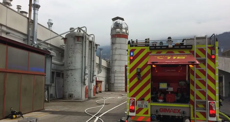 Zobele, allarme incendio Guasto in un reparto