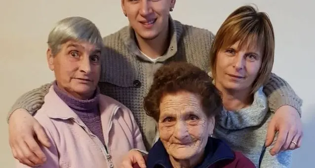 Luigia Scarciglia ora è trisnonna