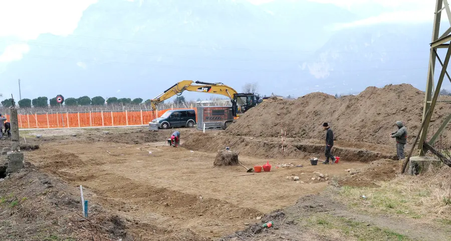 Loppio-Busa, reperti archeologici nello scavo