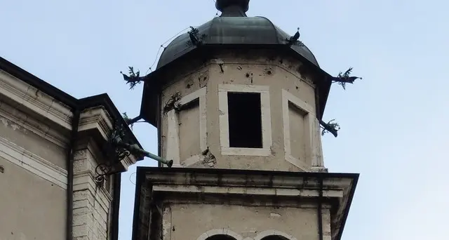 «Inviolata, salvate l’orologio»