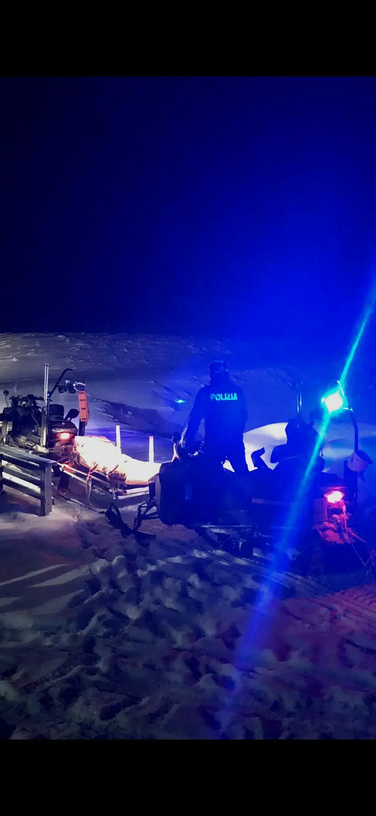 Disperso sull’anello di fondo: tratto in salvo