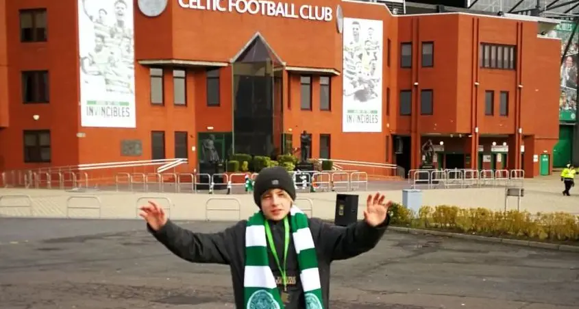 Un giorno da campioni nel tempio del Celtic Glasgow
