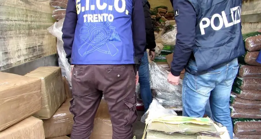 Fiamme Gialle, sequestrata una tonnellata di hashish