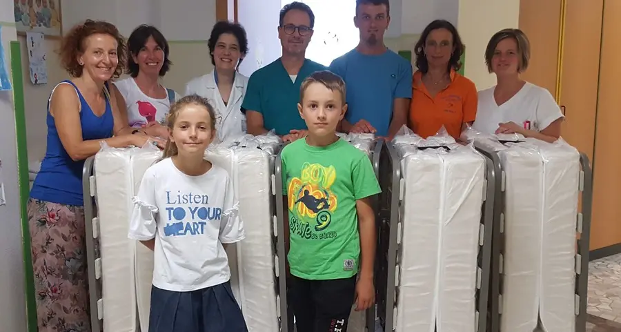 Feltre, le brandine in pediatria le regalano i genitori