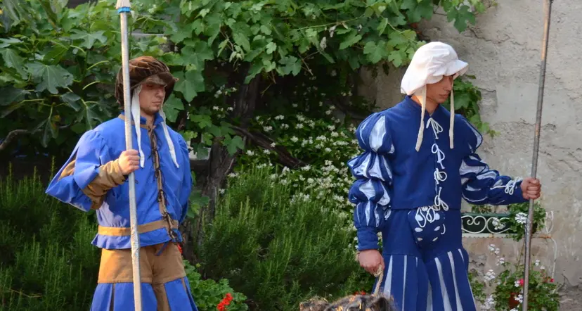 Nel giardino di casa Bertoldi “Il processo alla strega”
