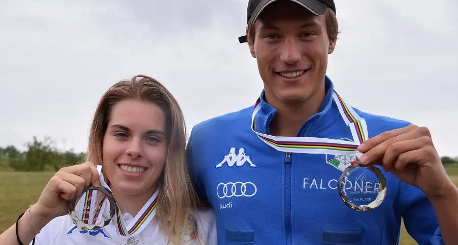 Filippo Zamboni e Ambra Gasperi secondi nella Fis Junior Cup