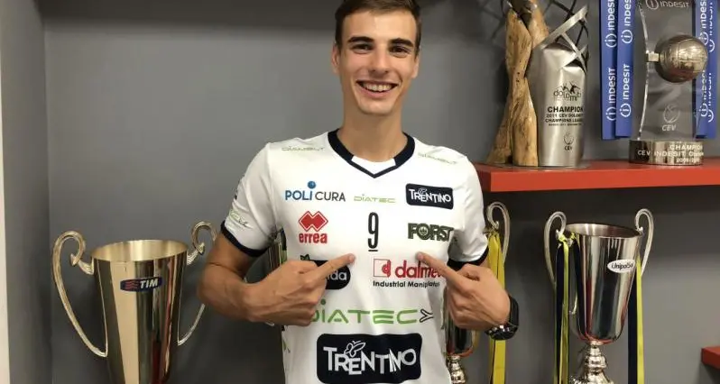 Giannelli è il nuovo capitano della Trentino Volley