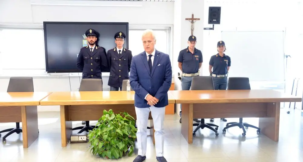 Il saluto del questore D'Ambrosio: \"Ho lavorato al servizio dei cittadini\"