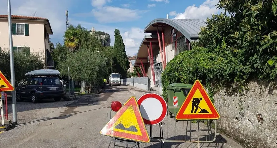 Arco, residenti bloccati dai lavori