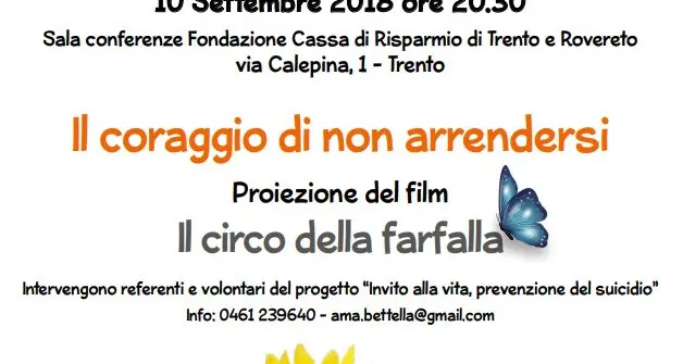 Prevenzione del suicidio, stasera un momento d'incontro con l'Ama