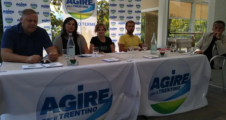Agire schiera cinque valsuganotti