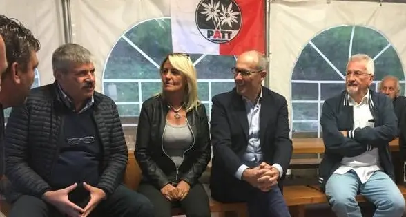 Una coppia valsuganotta corre per il Patt