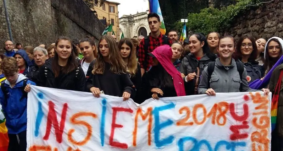 Che avventura alla Marcia della Pace