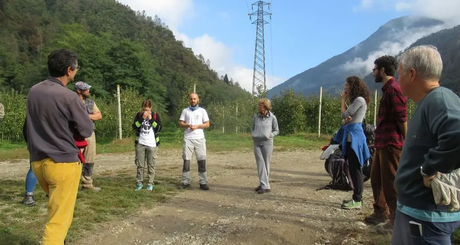 La passeggiata non intaccherà il biotopo