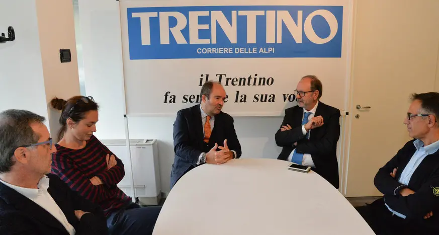 Visita del questore Giuseppe Garramone alla nostra redazione