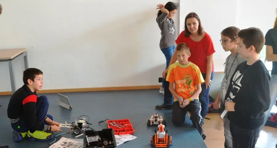 I robot presentati dagli studenti