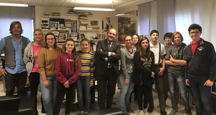 Gli studenti fassani visitano la redazione