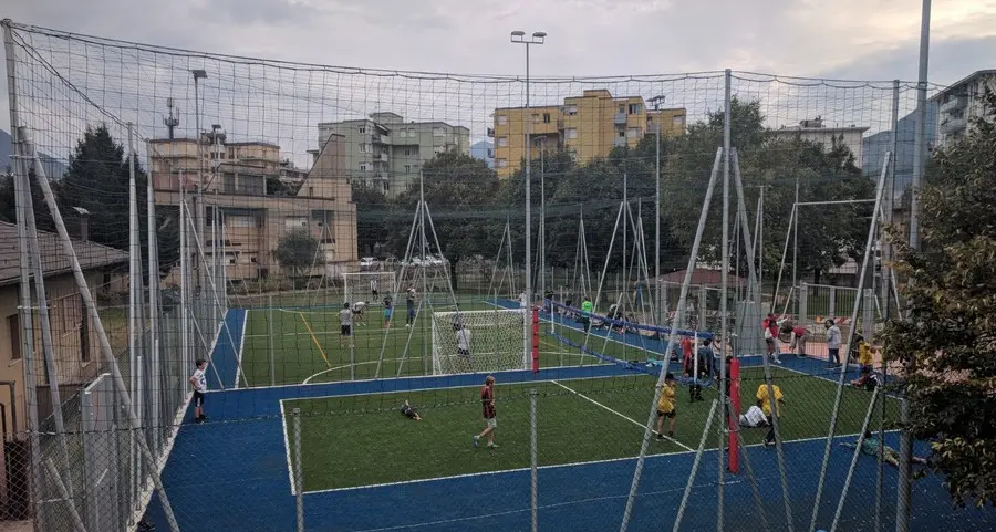 Lavis, aprono i campetti di via Rosmini