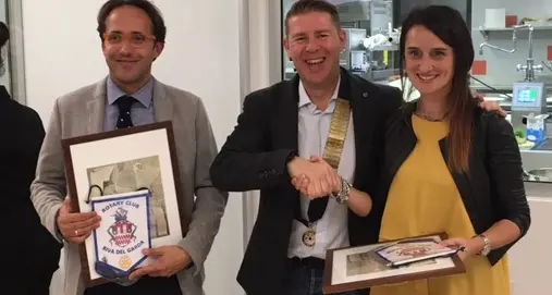Il Rotary Club di Riva in visita all’istituto alberghiero di Varone