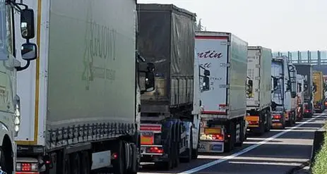 Autostrada, code di tir rimasti fermi ieri per la festa nazionale in Austria