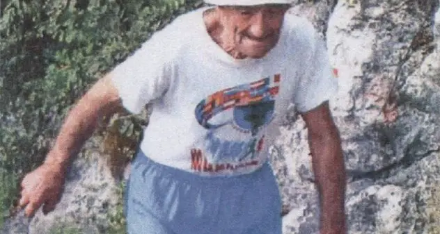 L’ultimo traguardo di Tarcisio Pedrini, maratoneta 95enne