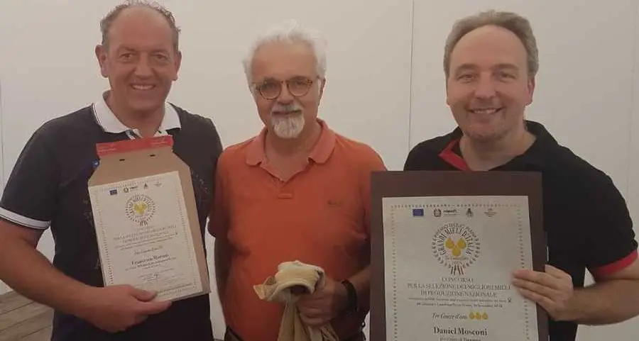 Due mieli della Val di Sole tra i migliori d’Italia