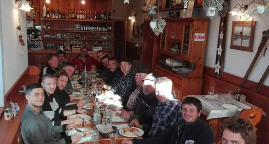 La sera di festa dei volontari a Frassilongo