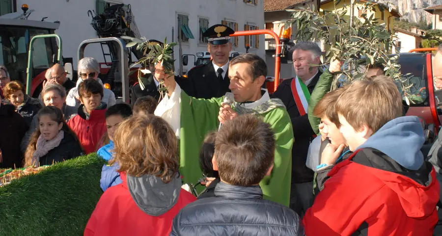 A Massone la benedizione dei trattori