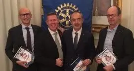Conviviale Rotary Club, investitura per tre nuovi soci