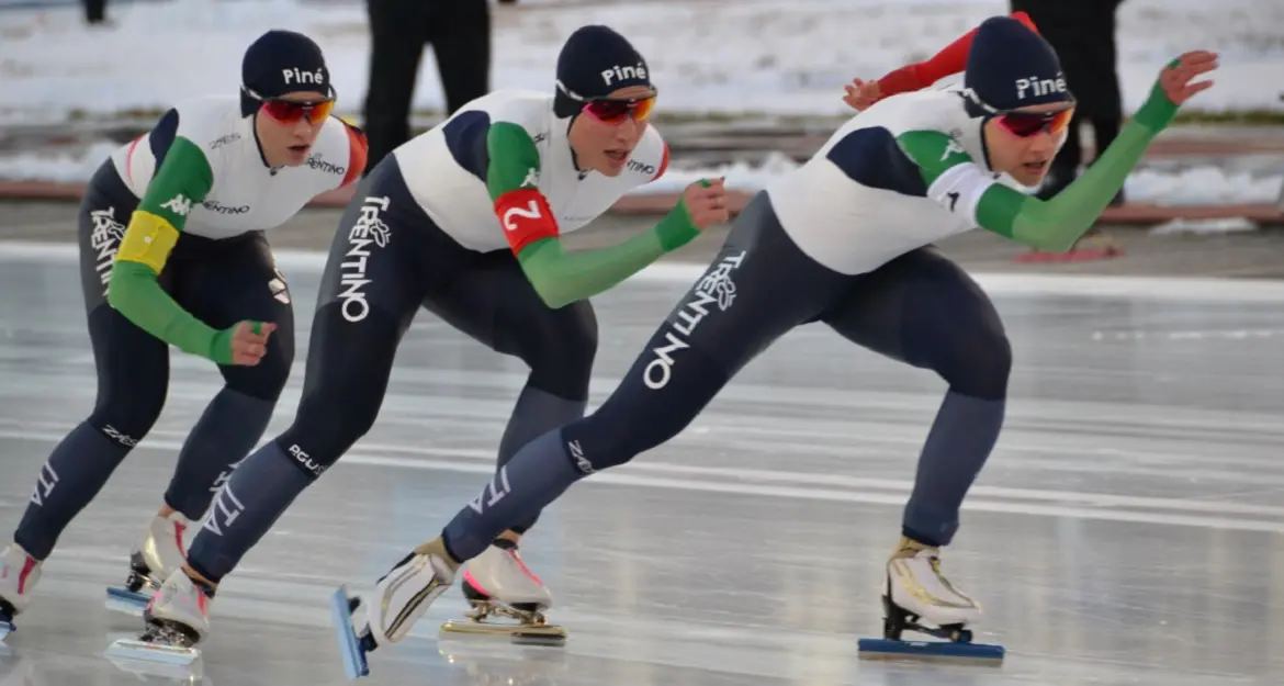 Bonazza sul podio con il Team Sprint azzurro