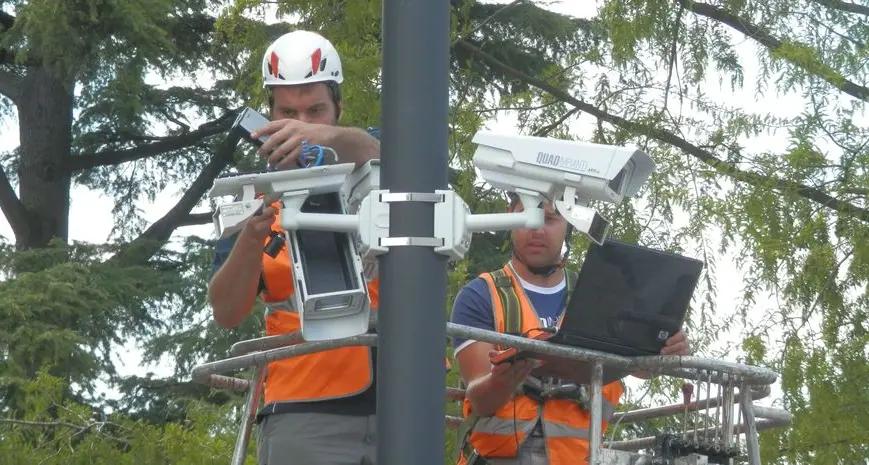 Telecamere agli ingressi della Comunità