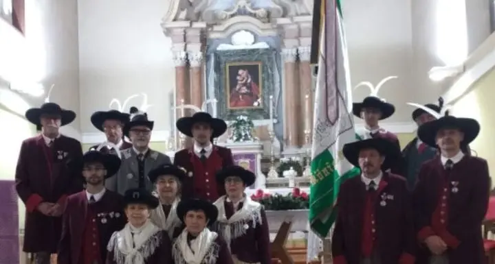 Avvento, dono al Santuario degli Schützen di San Michele