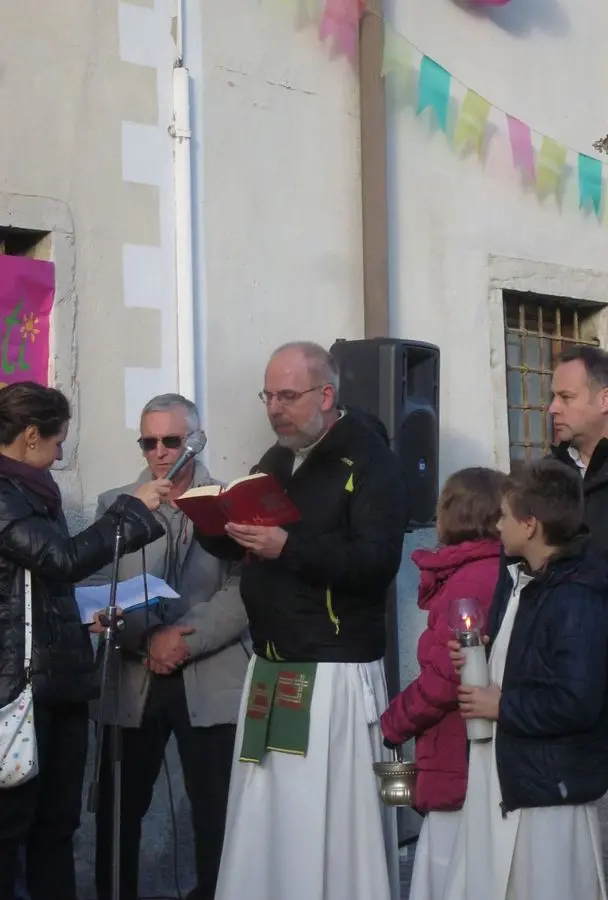 Taglio del nastro all’oratorio rinnovato