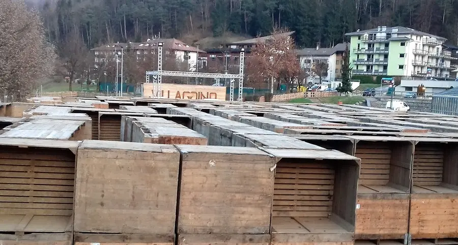 È a Comano il labirinto in legno più grande d’Italia