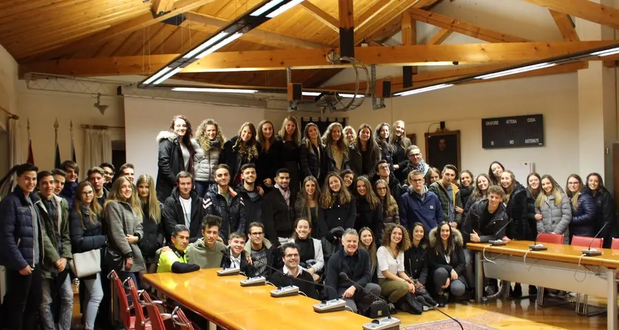 L’incontro in municipio con i neo-maggiorenni
