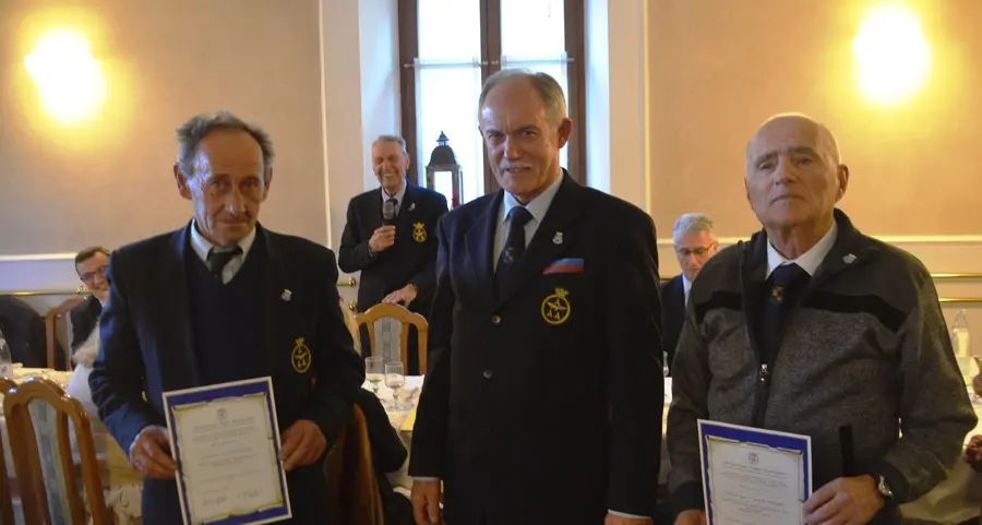 Benemerenze per Tomasini e Giovannini