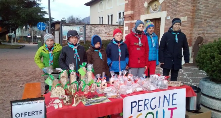 Anche gli scout allestiscono un mercatino
