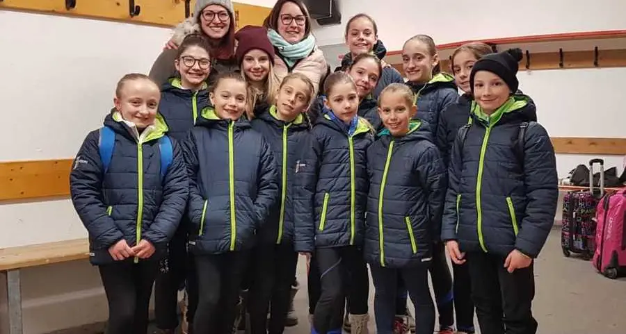 Trofeo delle Dolomiti il Trentino è secondo prime le pattinatrici