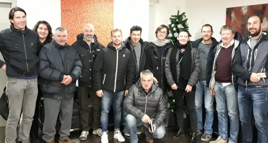 La “Cantina di montagna” nel club Cembrani doc