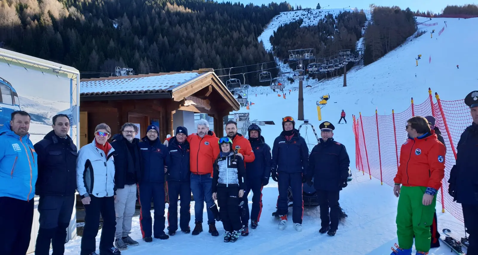 Folgaria, salvato da un infarto sulle piste, torna per ringraziare