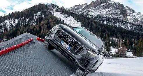 Spot tra le Dolomiti, Audi in elicottero fino al rifugio Pisciadù