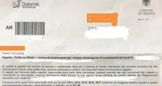 Tariffa rifiuti rivista per mille trentini, c'è chi deve versare anche 300 euro