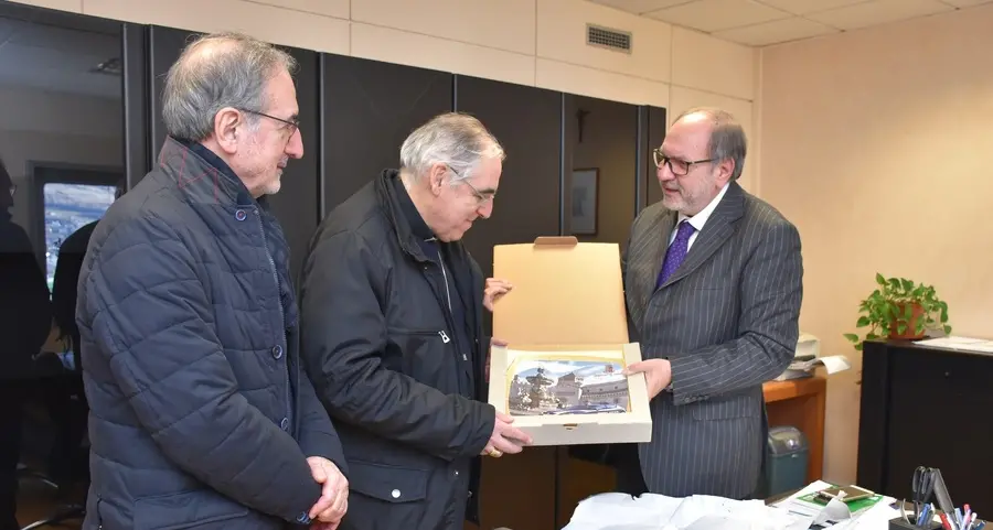 Il vescovo visita la Questura