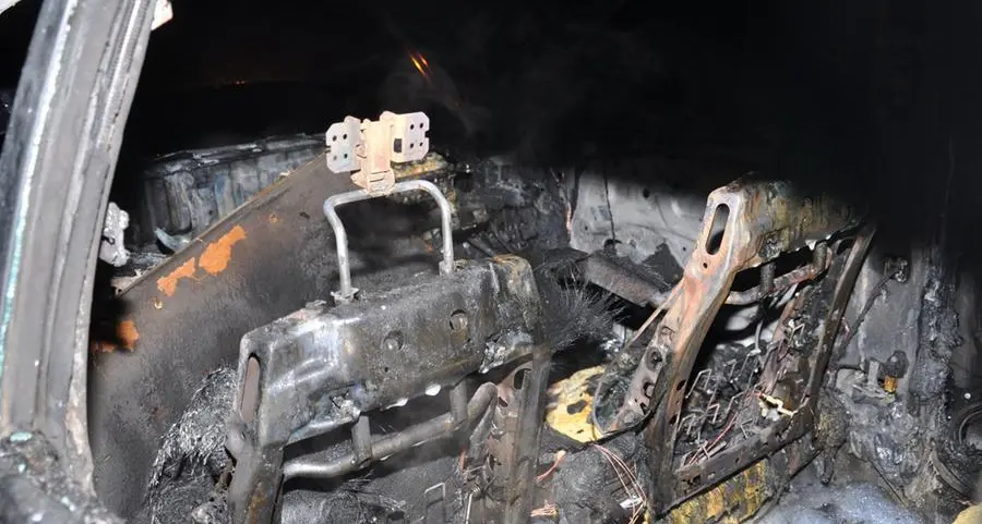 Trento, auto distrutta dalle fiamme, individuato il mandante