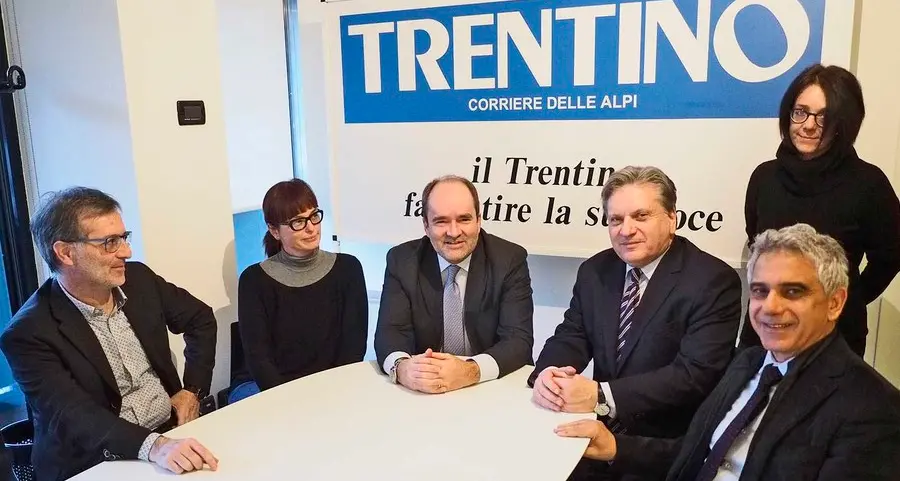 Il prefetto Lombardi in redazione
